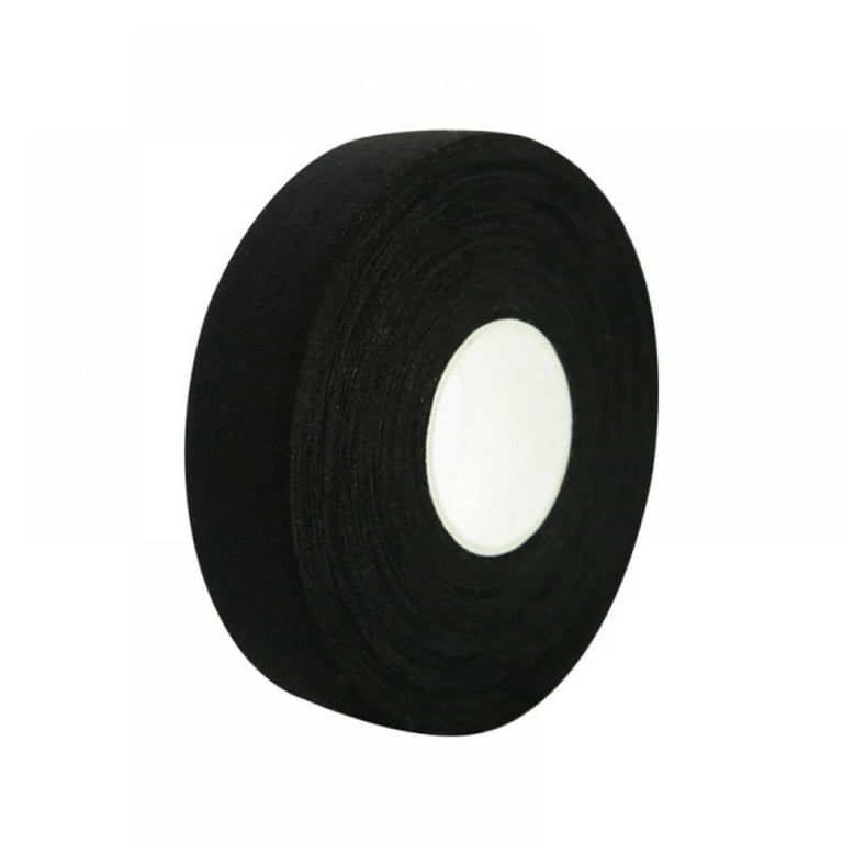 2.5cm*25m Hockey Tape - Multipurpose Cloth Tape Roll for Ice & Roller  Hockey Stick, Blade & Handle Protector - Strong Over Grip for Lacrosse  Baseball Bat - Sports Gifts, Accessories, Equipment, Gear 