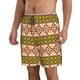 thumbnail image 2 of Balery Aztec Traje de Baño Estilo Hawaiano para Hombre, Shorts de Secado Rápido con Bolsillos-Medium, 2 of 6