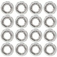 thumbnail image 1 of MasteelfCA 50 Pcs Couvre-Brûleurs Ronds en Aluminium Résistant à l'Huile Couvre-Four à Gaz, 1 of 7