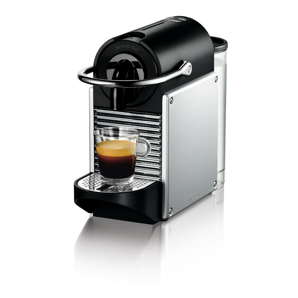 Nespresso Pixie Espresso Machine by De'Longhi, Aluminum