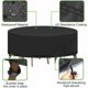 thumbnail image 5 of Protector de juego de comedor para exterior, fundas para muebles de patio, funda impermeable para mesa de exterior, funda universal para muebles de jardín, juego de comedor de mesa redonda de 230 x, 5 of 5