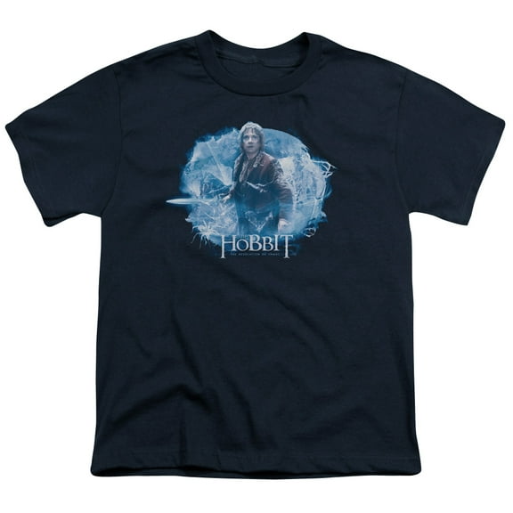 Hobbit Men's  Tangled Web T-shirt Blue