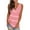 Z Pink, variant on Fantaslook Womens Tank Tops Summer V Neck T Shirts Sleeveless Tops Side Split Tanks