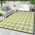 thumbnail image 1 of Alfombra de exterior para patio ARSUK 210 x 150 cm resistente a la intemperie y plegable, 1 of 9