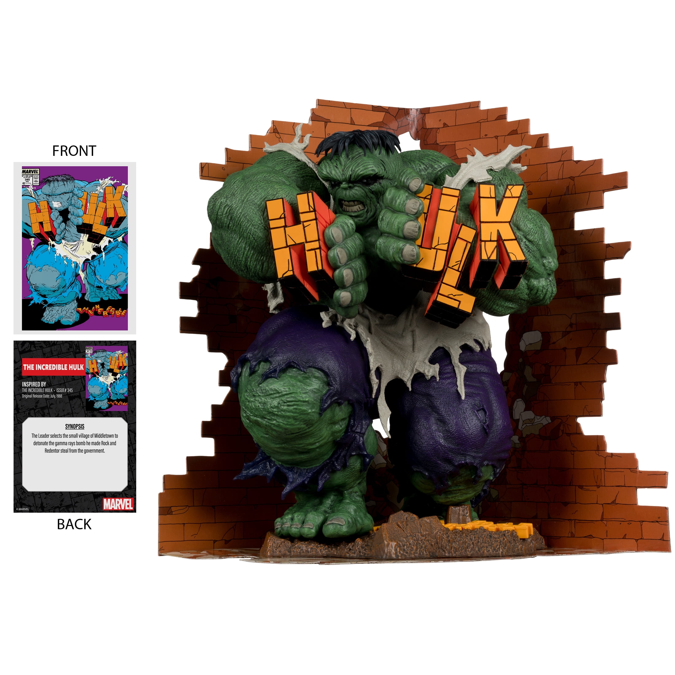 Marvel The Incredible Hulk 1:6th Scale Collectible (Gold Label) Figure - McFarlane Toys