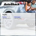 thumbnail image 2 of AutoShack Front & Rear Premium Ceramic Brake Pad Set for Porsche & Volkswagen, Cayenne 2008-2010 Touareg 2008-2010, AWD V6 3.0L 3.6L V8 4.2L 4.8L V10 5.0L, 2 of 4
