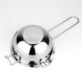 Homemaxs Super Double Boiler Pots Universal Insert Pan 304 Stainless