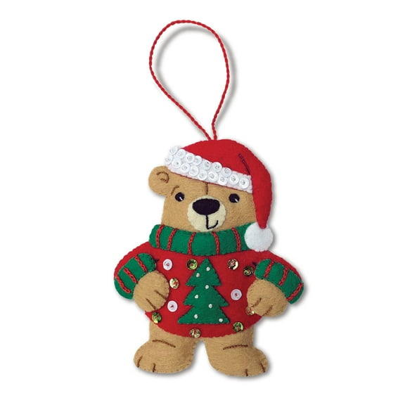 MerryCollectibles | UGLY SWEATER BEAR 3, TREE
