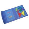 thumbnail image 3 of Tangram Toys, Jigsaw Puzzle Toy Safe To Use Bookclip Design  For Home, 3 of 8