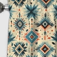 thumbnail image 3 of Designart "Boho Treasures Unearthed I" Geometric Blackout Curtain Panels, 3 of 4