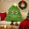 thumbnail image 4 of YIKA Adorable Christmas Tree Plushes Toy Backrest Pillow Ideal Christmas Gift For Kids Adults Christmas Decorations Green, 4 of 6