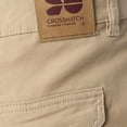thumbnail image 3 of Crosshatch Mens Frentons Leather Patch Cargo Pants, 3 of 5