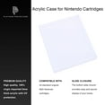 thumbnail image 3 of Acrylic Display Case for Nintendo Game Cartridges NES Premium UV Protection, 3 of 5