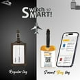 thumbnail image 4 of tag8 2 Pack Luggage Tags for Suitcases, 26 Initial Letter Travel Luggage Identification Labels ID Tag with Global Loss Recovery Service | Airline Compliant | SITA World Tracer Code Enabled (W), 4 of 7