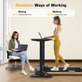 thumbnail image 2 of Walking Treadmill Under Desk Portable Walking Pad 265LBS 2.25HP for Home Office, 2 of 9