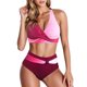 thumbnail image 2 of Augper Fashion Women's Sleeveless Printing Bikini Set Swimsuit Push-Up Padded Swimwear Swimsuit Beachwear, 2 of 9