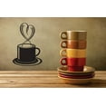 thumbnail image 1 of Wall Design Pieces Coffee Cup Hedesign Kitchen 20x30", 1 of 1