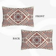 thumbnail image 2 of Zufioo Fashion Tatreez2 Print Double-sided Plush Pillow Cover,Decorative Pillow Protector without Pillow Core, Suitable for Sofa, Bedroom, Car-20"x30", 2 of 6