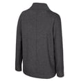 thumbnail image 3 of Women's Colosseum  Charcoal Clemson Tigers-Dash Cardigan, 3 of 3