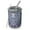 Blue Ethnic Paisley, variant on 12oz Coffee Tumblers Blue Floral Leaf Pattern Stainless Steel Vacuum Insulated Travel Tumbler Coffee Cups Mug with Lid and Straw with Cleaning Brush for Cold & Hot Drinks