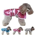 Four Seasons Pet Raincoat Large And Small Dogs Raincoat Transparent ...