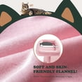 thumbnail image 3 of Amolife 65.7" Large Cat Tree and Tower Condo for Indoor Cats with 2 Scratching Boards, Hammock & Post, Pink, 3 of 10