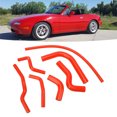 thumbnail image 1 of High Temperature Resistance Silicone Radiator Coolant Hose Leakproof Heat Resistance Radiator Coolant Pipe Hose Kit Replacement For  Samurai 1986-1995, 1 of 8