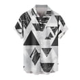 thumbnail image 5 of Rvwovn Men's Funny Graphic Shirts - Short Sleeve Button-Down Tee Tops for Summer, Beach and Holiday, 5 of 6