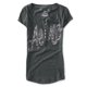 thumbnail image 1 of Camiseta Henley Aeropostale con Diamantes de Imitación para Mujer Gris Pequeña Henley, 1 of 2