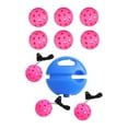 thumbnail image 3 of Colaxi Pickleball Trainer Baseboard with Pickleball Ball for Sports Exercise Player Rose Red Ball, 3 of 8