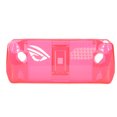 thumbnail image 2 of Game Console Clear Case, Shockproof Prevent Slip TPU Protective Cover with Bracket, Portable Game Accessories for ROG Ally Handheld 2023, 2 of 7
