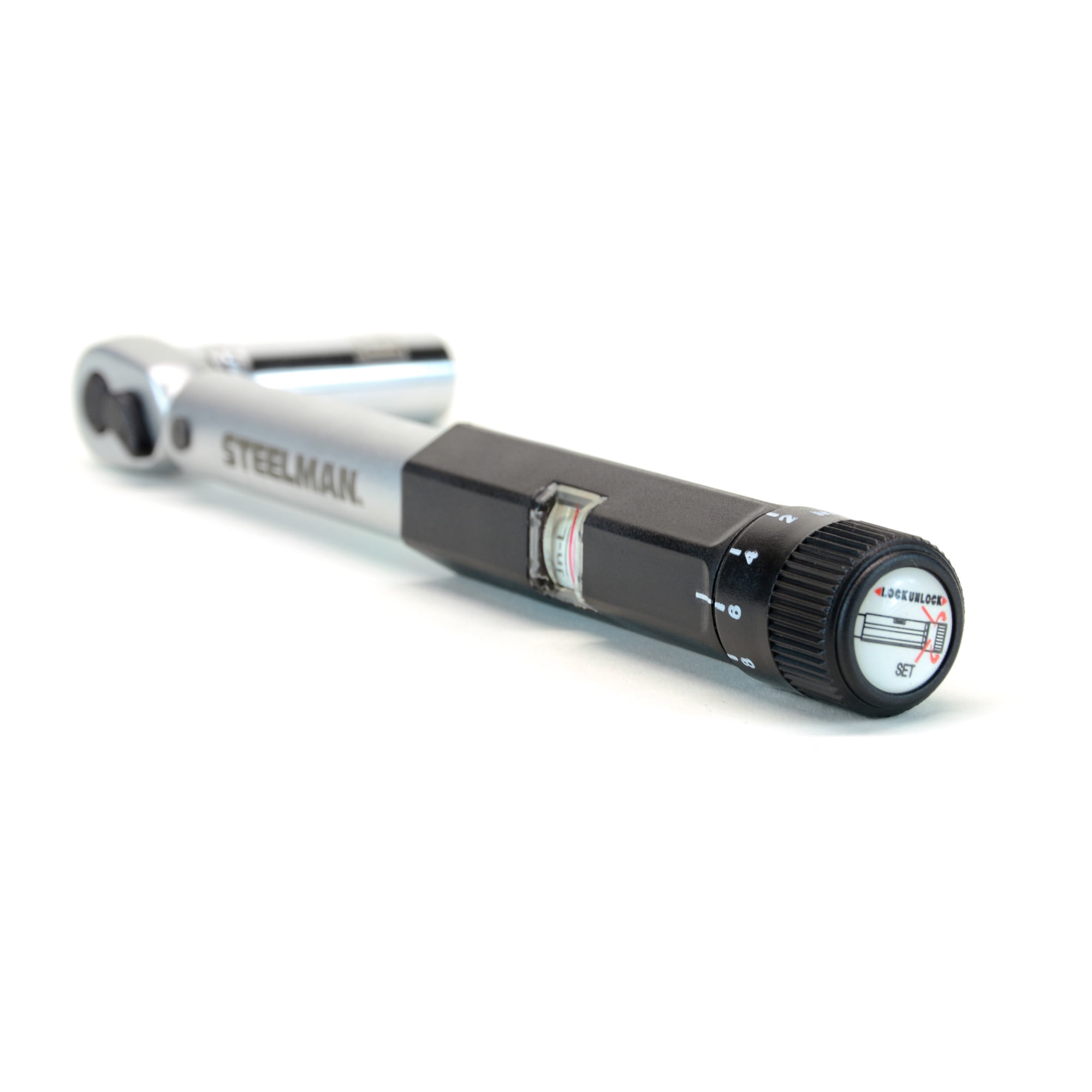 STEELMAN 96196-B 1/4-Inch Drive Adjustable Torque Wrench, 30-150 Inch-Pounds