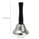 thumbnail image 1 of Campana de llamada de Papá Noel para Navidad, cascabeles con mango de madera, cascabeles de metal, regalos de Navidad y Año Nuevo, suministros de decoración para fiestas de bodas y hogares, 1 of 5