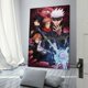 thumbnail image 3 of Jujutsu Kaisen Cuadro decorativo colgante - Arte de pared - Póster enmarcado - Decoración de pared - Regalos para familia, amigos y aficionados 40*60 cm, 3 of 6