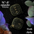 thumbnail image 3 of Episodic Drawing Enchanted Collection HDX Case Cover for Samsung Galaxy Buds Pro & Buds Live (Death Moths) by Affinity Bands, 3 of 3