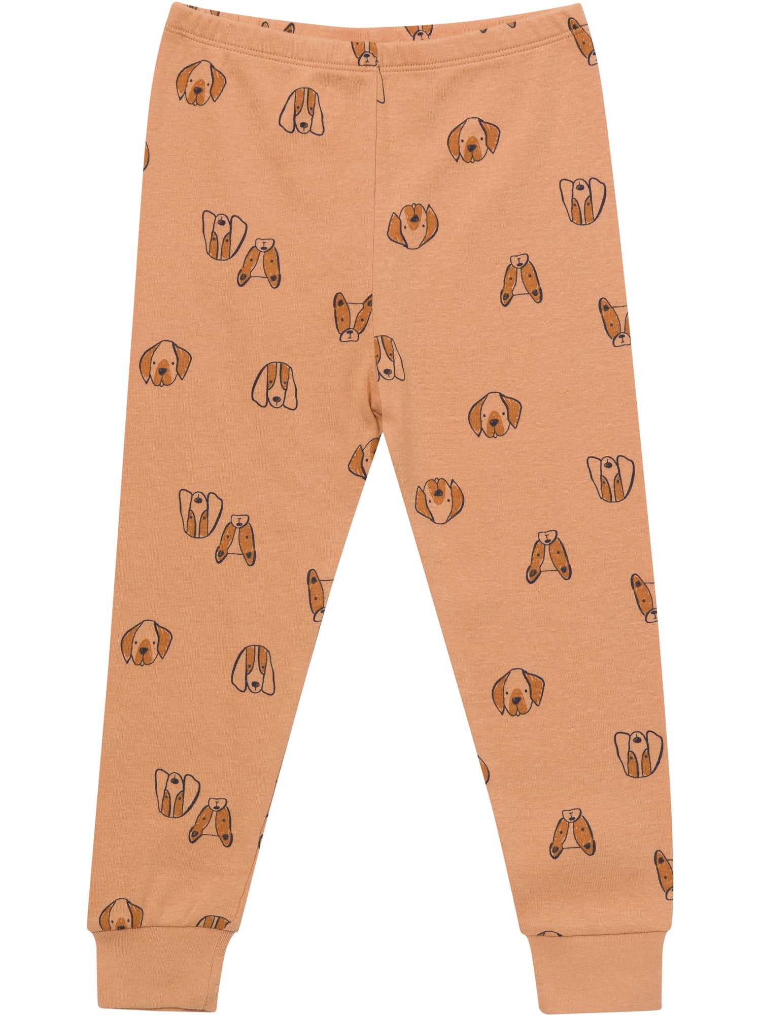 Gerber Toddler Neutral Tight Fitting Pajama Set, 4-Piece, Sizes 12 Months - 5T