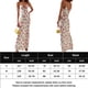 thumbnail image 2 of Vestido De Tirantes Finos Vestido de tirantes de espagueti para mujer Vestido sin espalda con estampado de tulipán Lady Sexy Maxi (Blanco S) Ygjytge para Mujer Blanco T M, 2 of 9