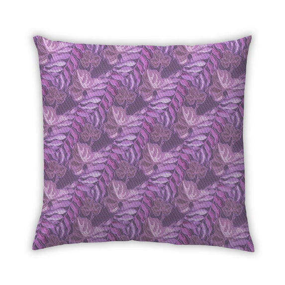 Ahgly Company Outdoor Square Contemporary Throw Pillow, 18 inch by 18 inch