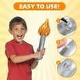 thumbnail image 4 of Antorcha inflable de 3 piezas Antorcha divertida que se infla para los Juegos Olímpicos, Antorcha falsa de 16 pulgadas Accesorio de antorcha olímpica de plástico para decoraciones de fiestas olímpicas, 4 of 5