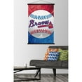 thumbnail image 2 of MLB Atlanta Braves - Logo 13 Wall Poster with Magnetic Frame, 22.375" x 34", 2 of 3