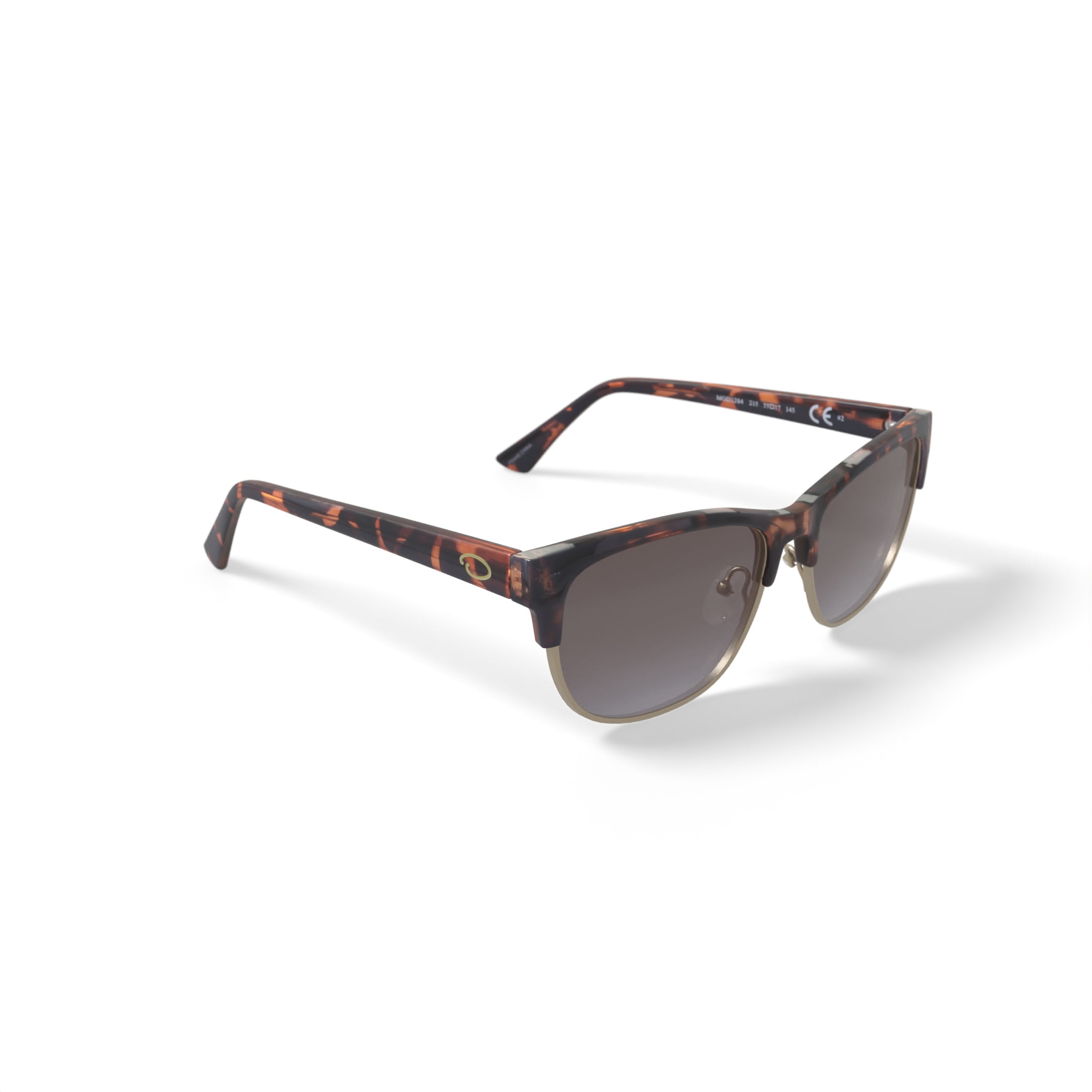 Oscar Women's O1284 Demi Rectangle Fashion Sunglasses 55-17-145 with Case