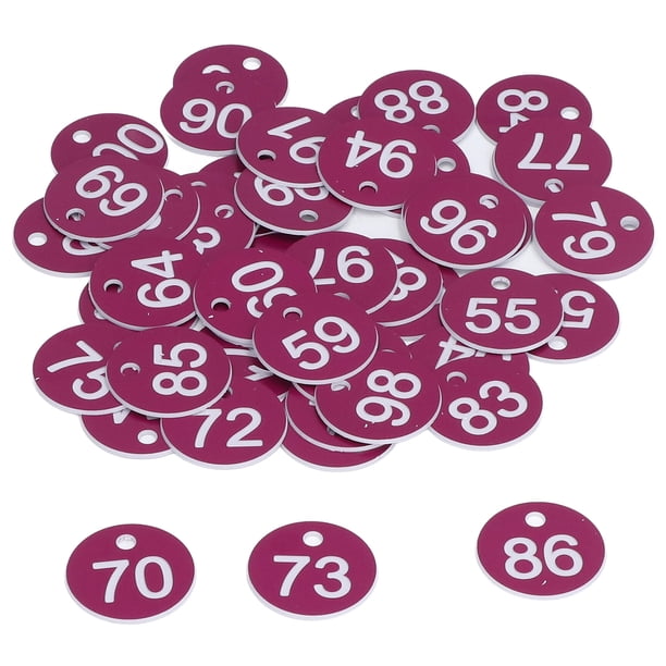 Etiquetas Numeradas Para Colmena, Suministros De Cría Para Apicultura, Cría De Animales, 50 Uds.