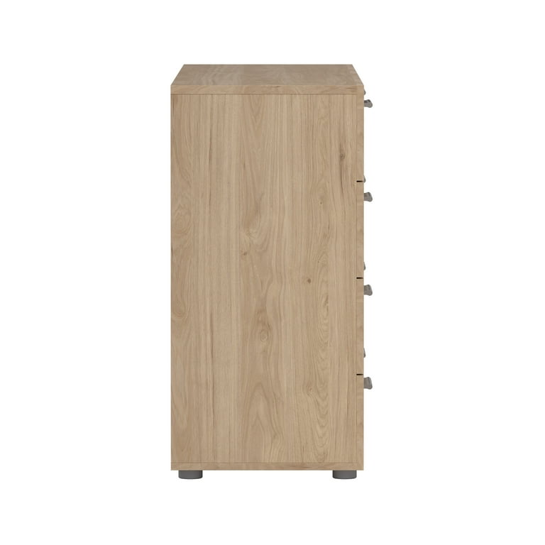 Tvilum Loft 8 Drawer Double Dresser for Adults, Jackson Hickory