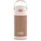 thumbnail image 1 of Botella con Pajita THERMOS FUNTAINER Acero Inoxidable 12 Onzas Glitter Dorado Rosa, 1 of 3