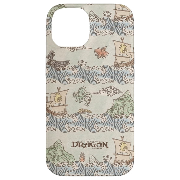 Funda para teléfono DreamWorks Dragons Viking Ships Sailing iPhone 14