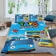 thumbnail image 2 of Tayo el Pequeño Autobús Conjunto de sábanas temático, trío de piezas, cómodo y amigable con la piel, diseño único, regalo de decoración para el hogar para familiares, amigos y fans,135cm *200cm, 2 of 6