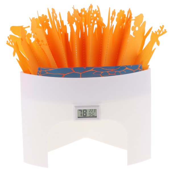 Humidificador de reptiles de humidificador de reptiles de terrario - naranja, tal se d Sunnimix Humidificador natural