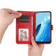 thumbnail image 4 of Funda tipo cartera GANGXUN para OPPO Find X5 Lite , diseño girasol, cuero PU, soporte, cierre magnético, tarjetero, 4 of 5