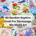 Keep Unique Decoupage Napkins, Mystery Pack of Random Paper Napkins ...