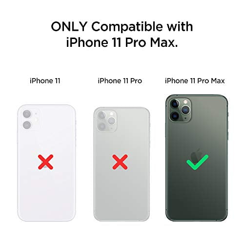Spigen Ultra Hybrid Designed For Iphone 11 Pro Max Case 19 Midnight Green Walmart Com